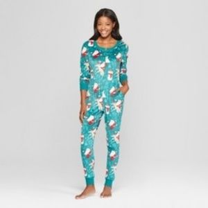 Xhilaration Santa PJ Onesie